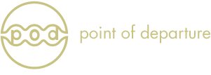 point of departure graphic design Logo